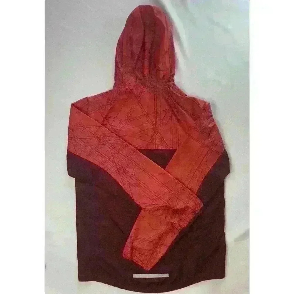 Russell Mens Track jacket Full Zip Windbreaker Sports coat‎ Red Athletic Small​ - Picture 14 of 16